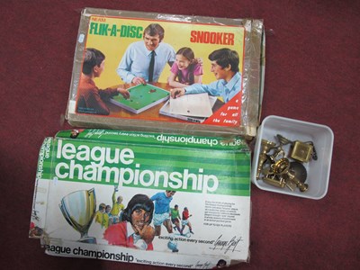 Lot 1328 - League Championship & Flik-A-Disc Snooker...