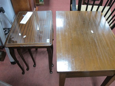 Lot 1534 - Nest of Corner Tables. Side Table.