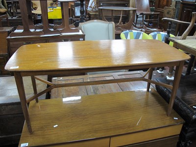 Lot 1547 - E. Gomme Mid XX Century Curved Coffee Table...