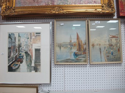 Lot 1423 - Tony Houghton (Sheffield Artist). Venice,...