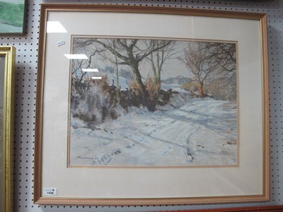 Lot 1436 - R.C. Naylor (Sheffield Artist) 'Snowy Country...