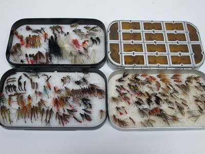 Lot 1278 - Fishing. Richard Wheatley, two boxes of...
