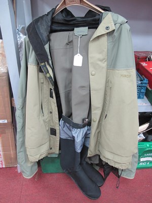 Lot 1318 - Fishing. Hardy Jacket, size medium, Vision...