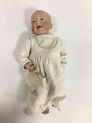 Lot 1285 - A Kammer & Reinhardt Bisque Headed Baby Doll,...