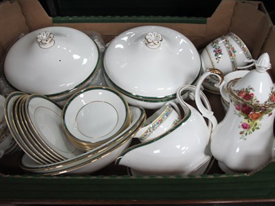 Lot 1257 - Wedgwood 'Chorale', Foley 'Ming Rose', Old...