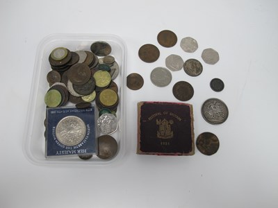 Lot 1282 - Collection Of GB And World Coins, including an...