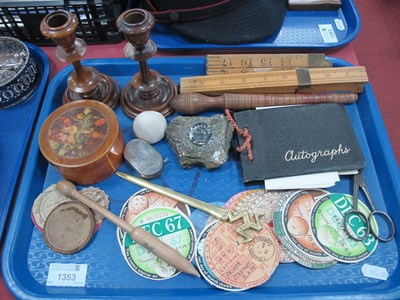 Lot 1353 - Car Tax Discs 1941 and Later. Autographs...