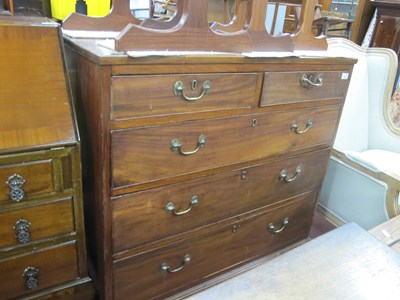 Lot 1523 - Early XIX Century Mahogany Chest of Drawers,...