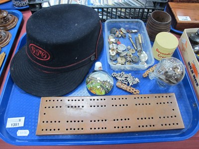 Lot 1351 - Robertson Jam Badges, ARP buttons, glass piggy...