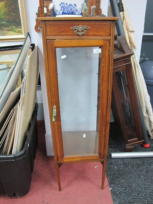 Lot 1470 - Edwardian Inlaid Mahogany Display Cabinet,...