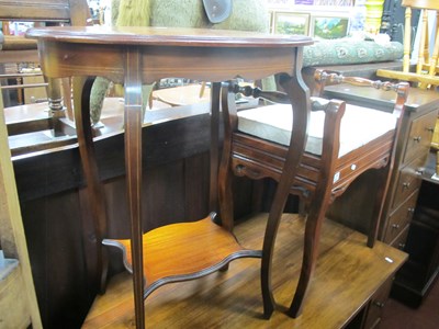 Lot 1493 - Edwardian Inlaid Mahogany Occasional Table...