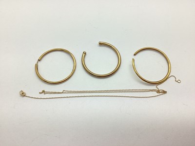 Lot 93 - Assorted Scrap Jewellery, including fine link...