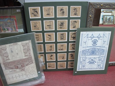 Lot 1415 - The Shadow - Graph Twenty-Three Image Montage,...
