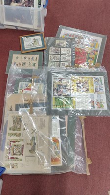 Lot 1395 - Theatre Prints of Designs, Working Puppets,...