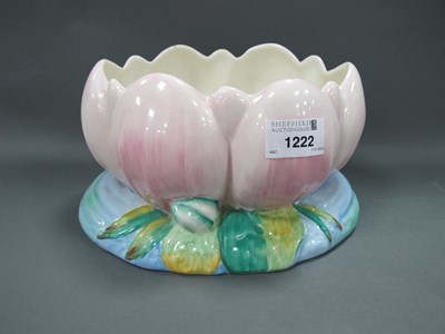 Lot 1222 - Clarice Cliff for Newport Pottery Water Lily...
