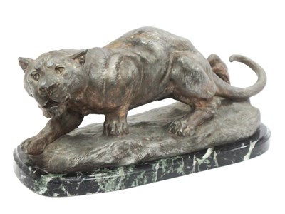 Lot 1385 - After T. H Cartier, French Spelter Figure of a...