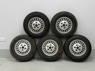 Lot 1407 - Rover SD1 Alloy Wheels