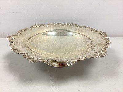 Lot 22 - Mappin & Webb; A Hallmarked Silver Footed Dish,...