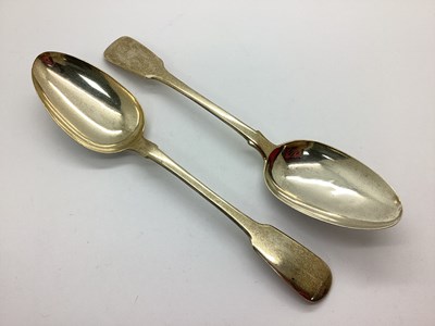 Lot 67 - A Pair of Matched Georgian Hallmarked Silver...