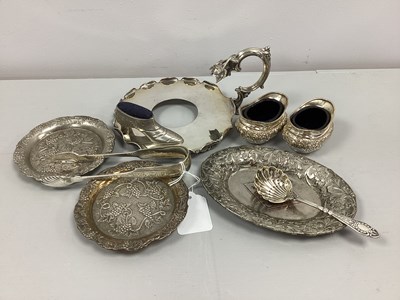 Lot 50 - A Pair of Georgian Hallmarked Silver Sugar...