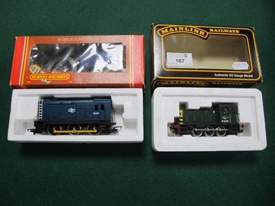Lot 187 - Two Boxed OO Gauge Diesel Shunter Locomotives...