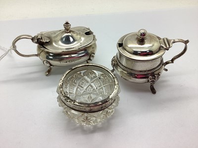 Lot 70 - A Hallmarked Silver Lidded Mustard/Preserve...