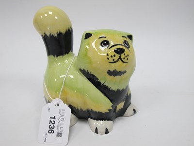 Lot 1236 - Lorna Bailey - Fluffy the Cat, 12.5cm high.