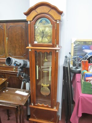 Lot 1536 - Bentima Grandmother Clock, 180cm high.