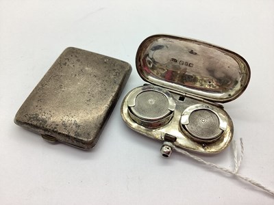 Lot 47 - A Hallmarked Silver Plain Sovereign/Coin Case,...