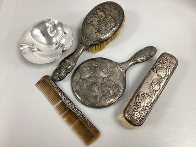 Lot 74 - An Assortment of Edwardian Hallmarked Silver...