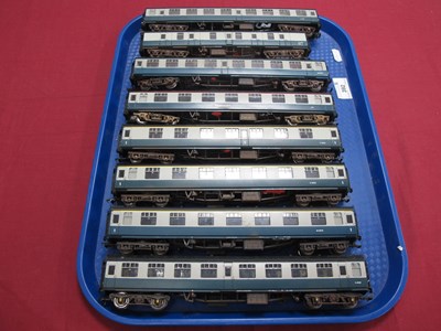 Lot 392 - Eight Bachmann OO Gauge Coaches in BR...