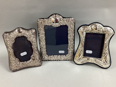 Lot 10 - A Hallmarked Silver Mounted Photograph Frame,...