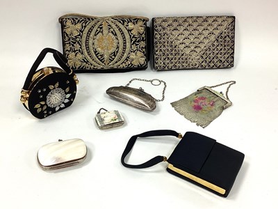 Lot 1415 - An Early XX Century Chain Mail Evening Purse,...