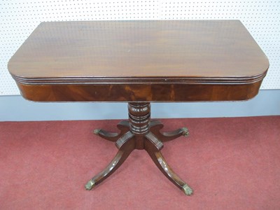 Lot 1559 - An Early XIX Century Mahogany Tea Table, with...