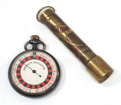 Lot 1304 - An Early XX Century Novelty Travelling...