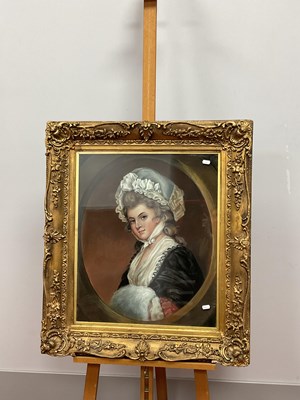 Lot 1150 - FRENCH SCHOOL (XIX Century) A Head and...