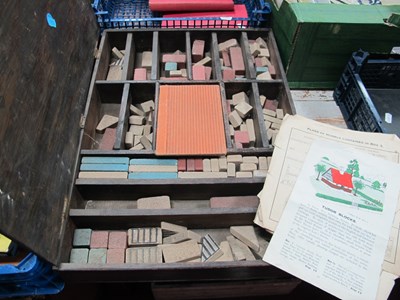 Lot 803 - A Mid XX Century Lotts Tudor Blocks Set,...