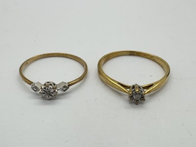 Lot 25 - A Vintage Single Stone Diamond Ring, the...