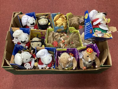 Lot 313 - Fourteen Dancing Hamster Toys by Funtime Gifts...