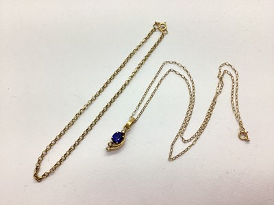 Lot 47 - A 9ct Gold Belcher Link Bracelet, 22cm long,...