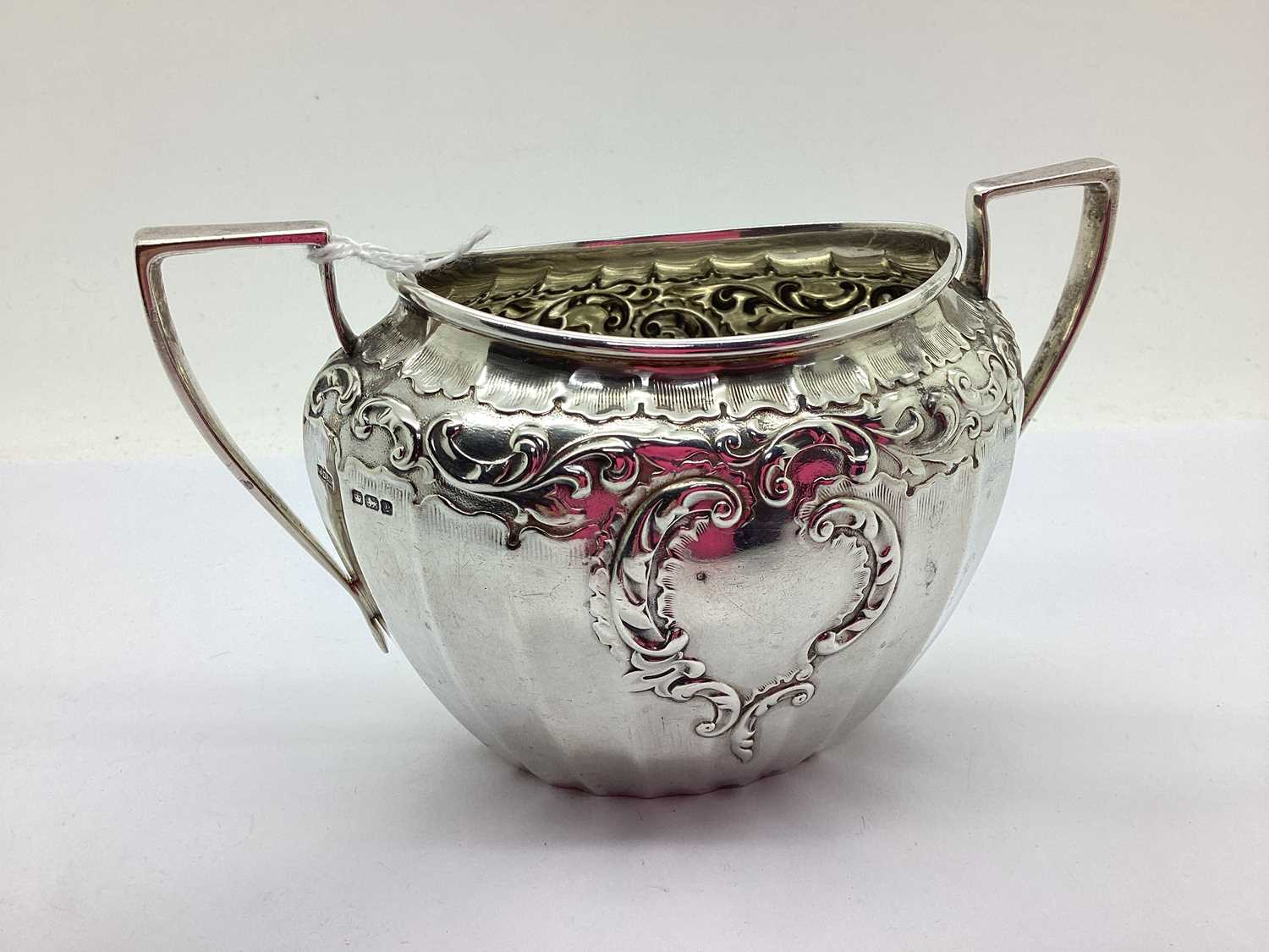 Lot 3 - A Victorian Hallmarked Silver Twin Handled...
