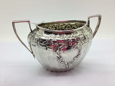 Lot 3 - A Victorian Hallmarked Silver Twin Handled...