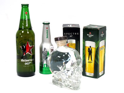 Lot 1423 - Vodka - Crystal Head Vodka in Skull Bottle,...