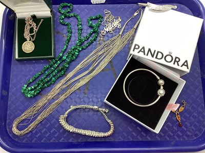 Lot 87 - An Assortment of "925" and Other Jewellery, to...