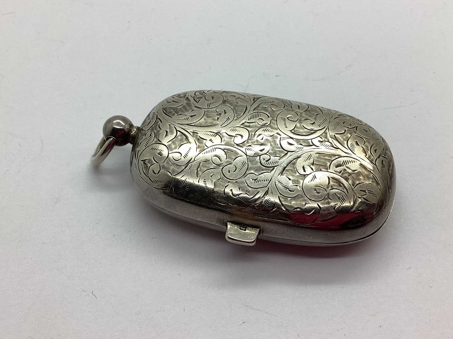 Lot 24 - A Hallmarked Silver Sovereign Case, WHH,...