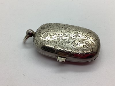 Lot 24 - A Hallmarked Silver Sovereign Case, WHH,...