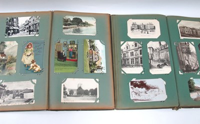 Lot 1367 - Two Early XX Century Picture Postcard Albums,...