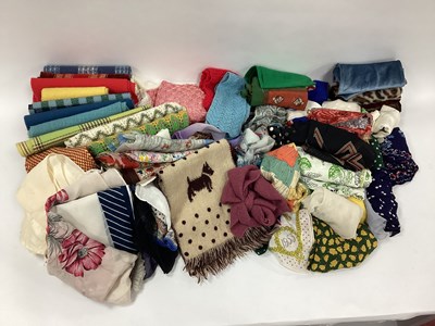 Lot 1404 - Vintage Ladies Scarves and Headsquares, in...
