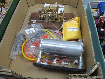Lot 302 - A Ref No. M29D Two Cylinder Vertical Steam...