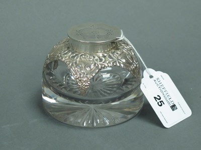 Lot 27 - A Hallmarked Silver Mounted Clear Glass...